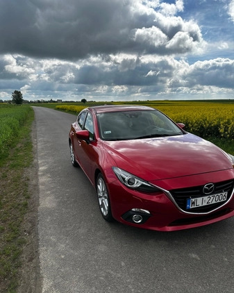 Mazda 3 cena 49500 przebieg: 124568, rok produkcji 2014 z Brzeg Dolny małe 67